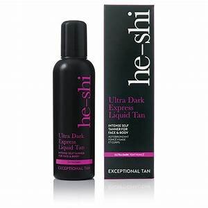 He-Shi Ultra Dark Express Liquid Tan 150ml